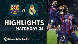 Highlights FC Barcelona vs Real Madrid (2-1)