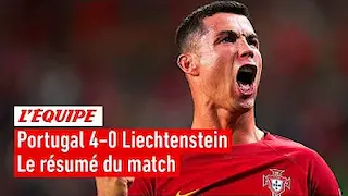 Portugal 4-0 Liechtenstein : un record et un doublé pour Cristiano Ronaldo