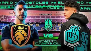 ULTIMATE MOSTOLES vs EL BARRIO ( CUARTOS DE FINAL KINGS LEAGUE) DjMaRiiO vs ADRI CONTRERAS