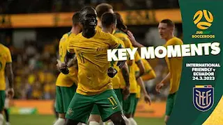 Subway Socceroos vs Ecuador | Key Moments | International Friendly #1